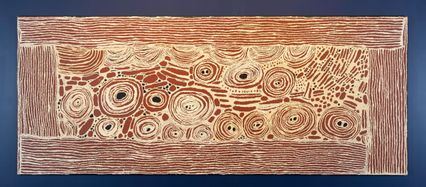 Nyurapayia Nampitjinpa Untitled AEMRSB200939-JJC59SY, - Acrylic on linen 122 x 305cm