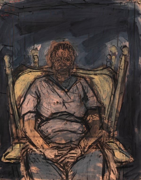 David Fairbairn, Small Portrait of V.P. No.7, 2024