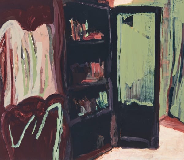 Renata Pari-Lewis Beforehand, 2023 Acrylic on board, framed 35 x 40cm