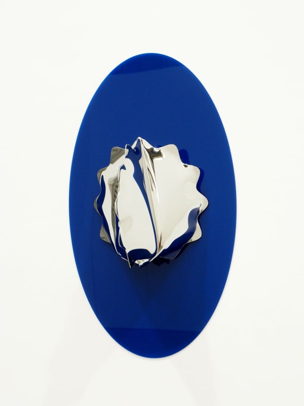 Braddon Snape, Puckered Pod on Blue, 2025