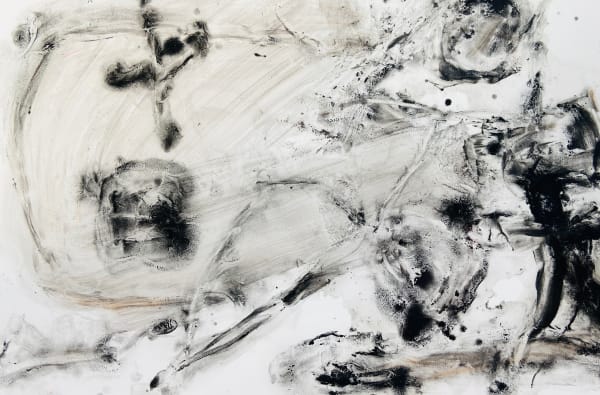 Chen Ping When the Dragons eyes open, it is day. When they close, it is night, 2024 Oil on board 20 x 30cm