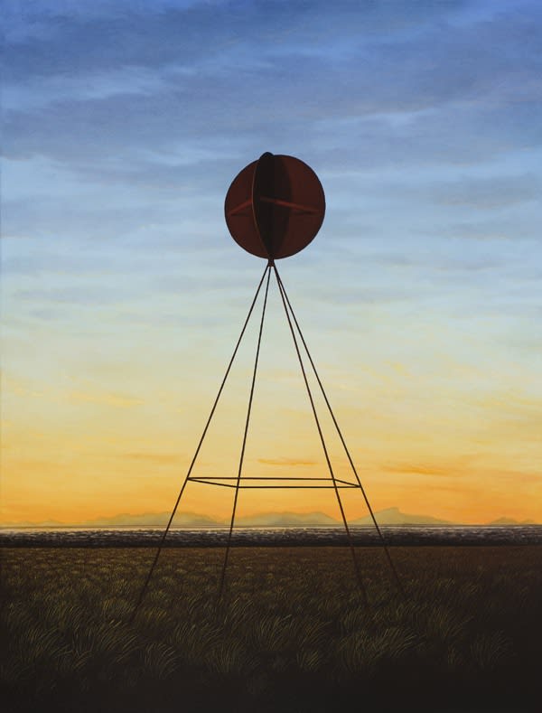 Adam Nudelman The First Marker No.5 2010 Oil on Linen 122x92cm