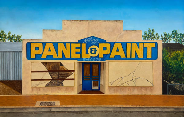 Donovan Christie It is what it is, 2025 Oil on board 20 x 30cm