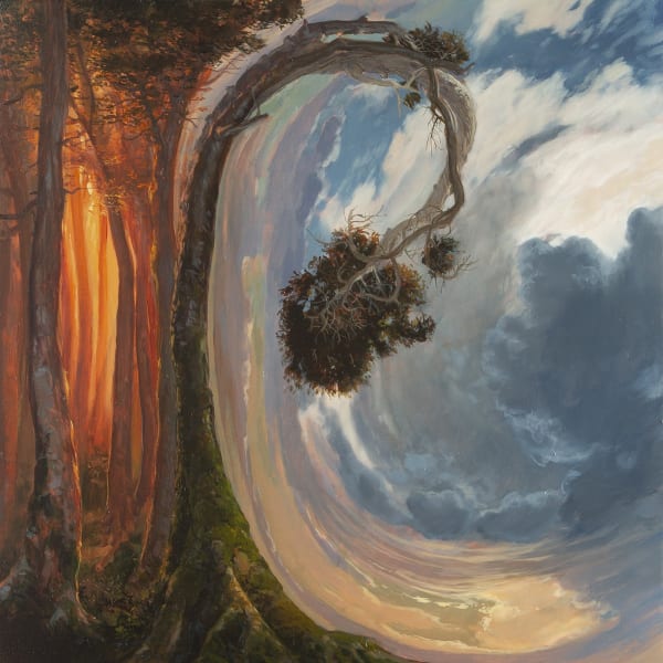 Jason Cordero The Grove's Impasse, 2022 Oil on panel 40 x 40cm