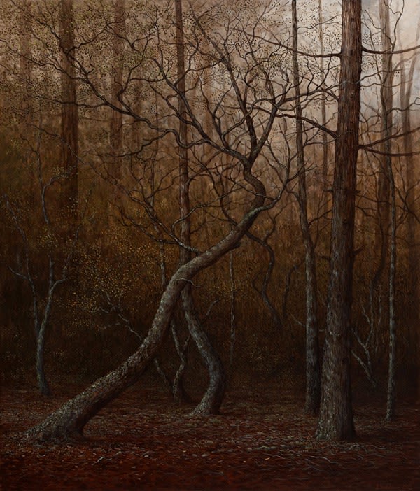 Adam Nudelman Lake Ball Forest 2012 Oil on Canvas 71x61cm
