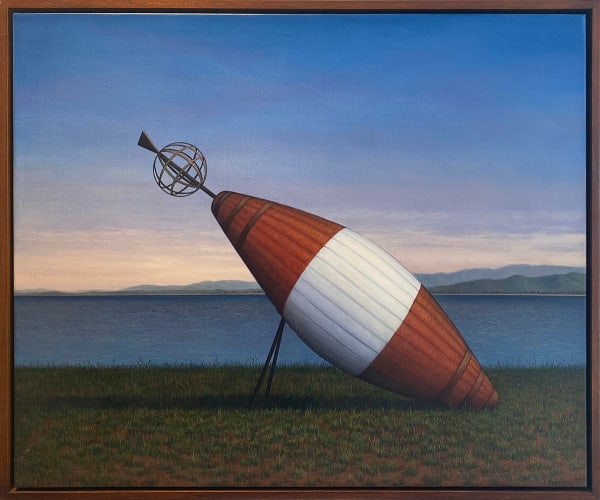 Adam Nudelman Once in a Long While, 2020 Acrylic and oil on linen F. 70 x 85cm