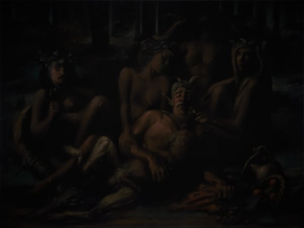 Leslie Rice, Bacchanal (A Luncheon on the Grass), 2021