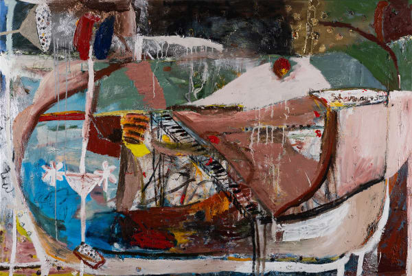 James Drinkwater American Salt, 2023 oil on linen 122 x 183cm