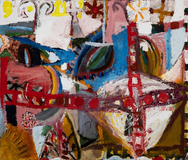 James Drinkwater Piano Nobile (reprise no.3), 2025 Oil on linen 60 x 70cm