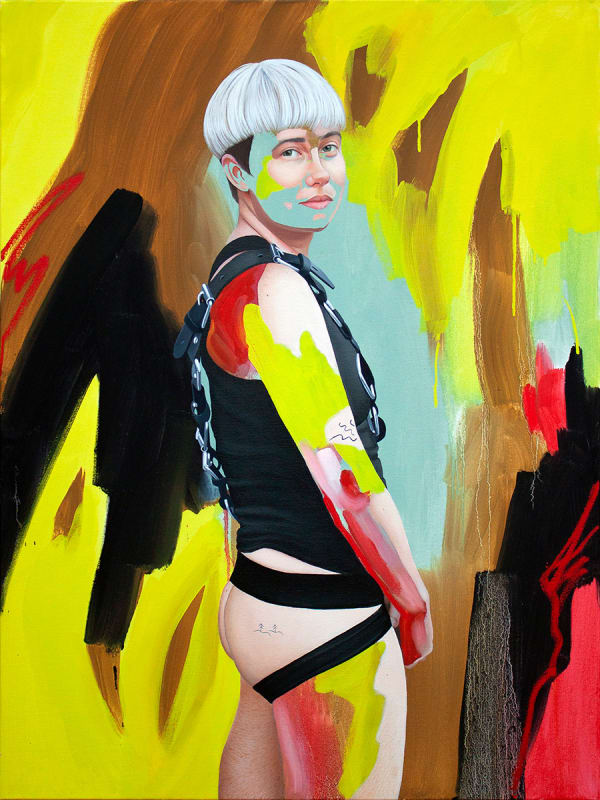 Kim Leutwyler Tay, 2020 Oil on Canvas 101.6 x 76.2cm