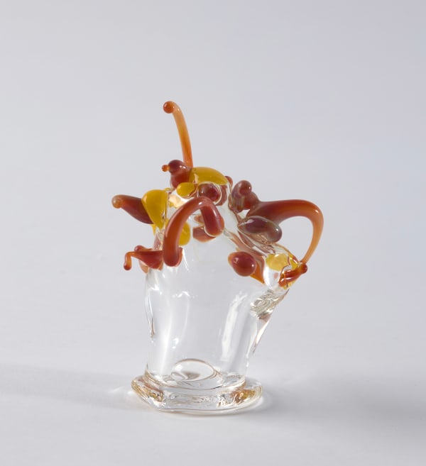 Floria Tosca Cabinet of Near Misses - Anger #5, 2024-25 Borosilicate glass 3 to 5cm long dimensions variable