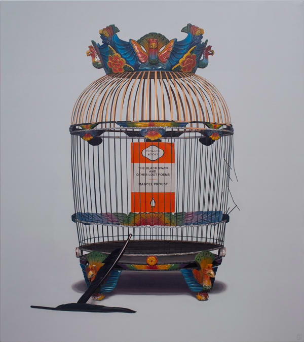 Jonathan Dalton The dissolution of parliament, 2023 Oil on linen 137 x 122cm