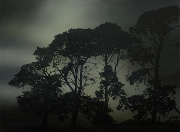 Kathryn Ryan Night Pines I, 2019 Oil on Linen 112 x 152cm