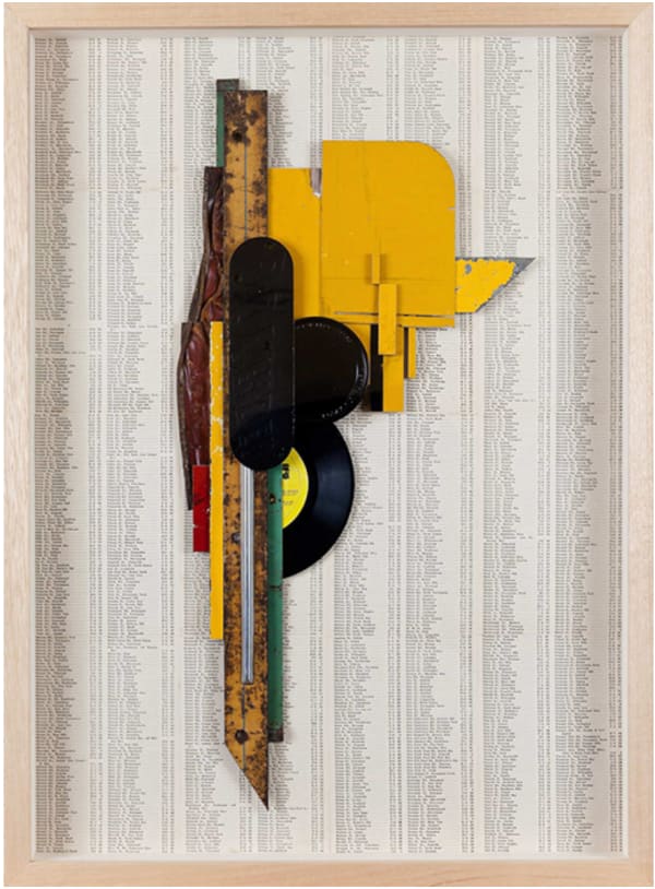 James Powditch Metal Skin, 2021 Mixed media 76 cm x 56cm