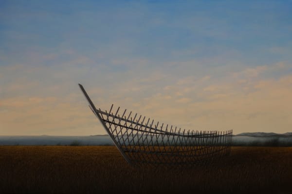 Adam Nudelman A Sea of Discontent 2017 Acrylic and oil on linen 112x167.5cm