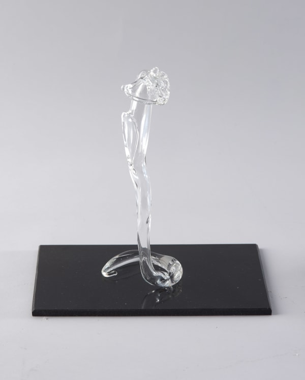 Floria Tosca Cabinet of Trusted Cures #5, 2024-25 Borosilicate glass 12 x 2cm dimensions variable