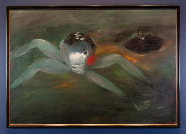 Arthur Boyd Lovers, 1962 Oil on board F 137 x 197.5cm
