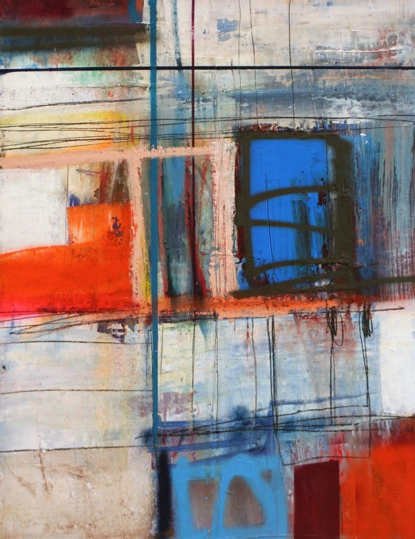 Morten Lassen Untitled paper 29 2016 Oil and spray on paper 65x50cm paper size