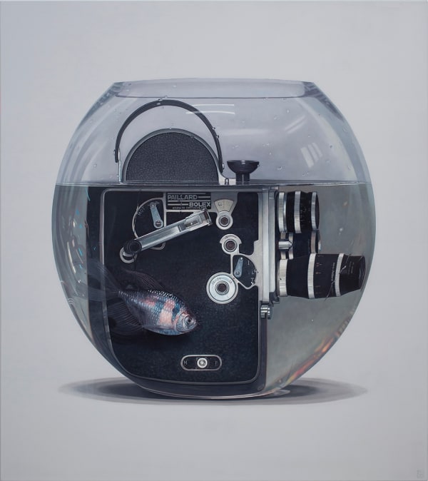 Jonathan Dalton I'm ready for my close up Mr DeMille, 2023 Oil on linen 137 x 122cm