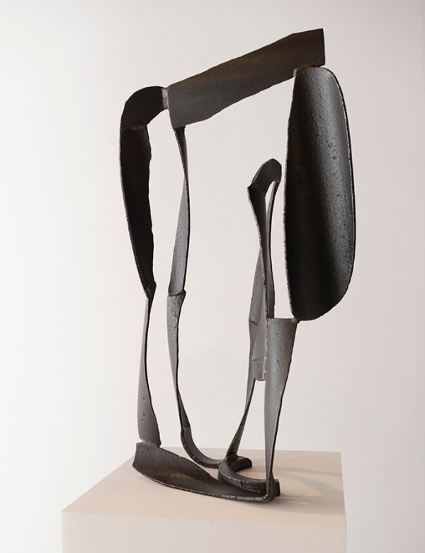 james Rogers Yonder, 2022 waxed steel 87 x 46 x 28cm