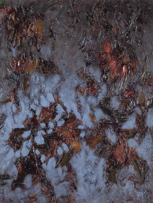 Christopher Horder Sparks of Nature IV, 2021 Oil on Board 60 x 45cm