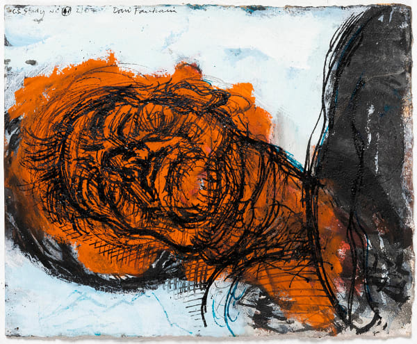 David Fairbairn Study C.S.No.41, 2007 acrylic gouache pen & ink on paper 28 x 34cm