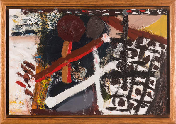 James Drinkwater Jimmy's Beach VII, 2022 Oil on hardboard 40 x 60.5cm