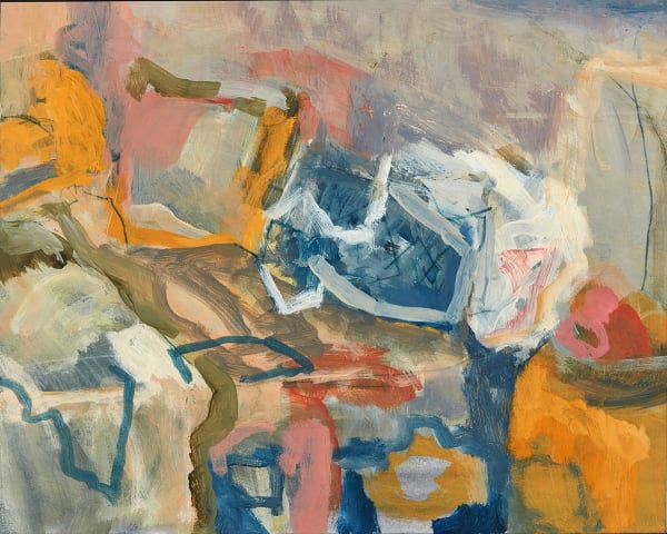 Renata Pari-Lewis Way Away, 2022 Acrylic on Canvas 28 x 35cm, F: 30.5 x 38cm