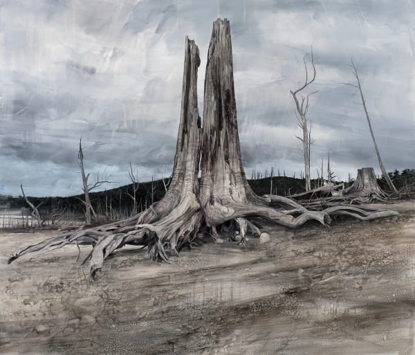 Nicholas Blowers Bone Tree 2017, 2017 Oil on Canvas 174 x 204cm