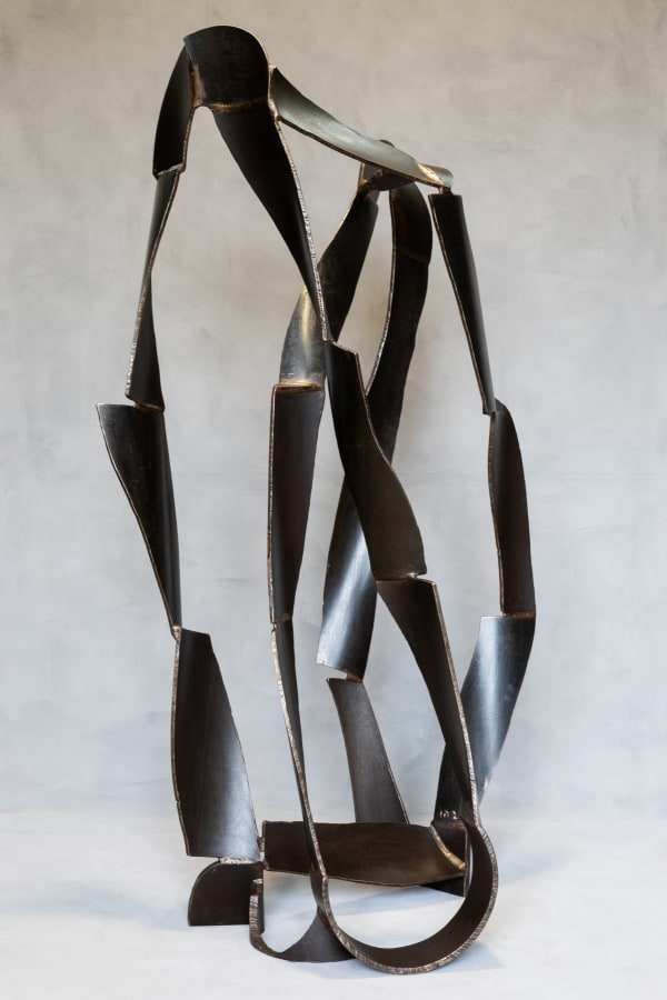 James Rogers Prometheus, 2020 Waxed mild steel 195 x 105 x 72cm