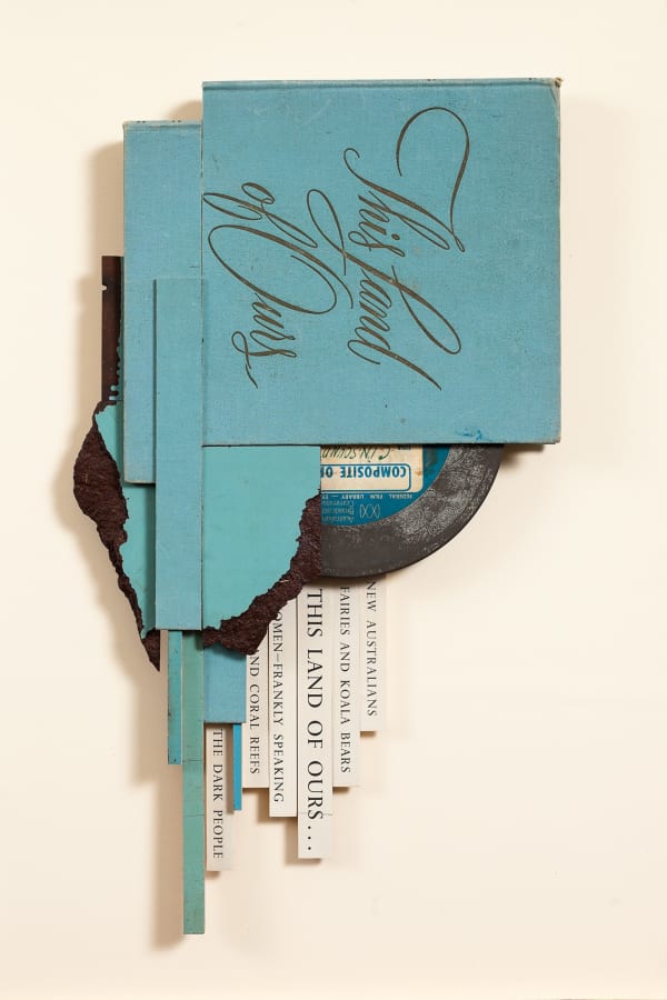 James Powditch Newsfront, 2022 Mixed media 40 x 60cm