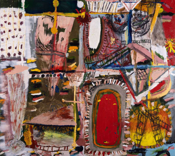 James Drinkwater Font Romeu 2, 2024 Oil on linen 160 x 180cm