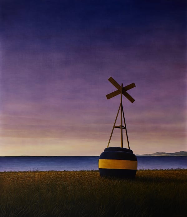 Adam Nudelman Waiting For Something or Someone to Show Us the Way 2019 Acrylic and oil on linen 152x132cm