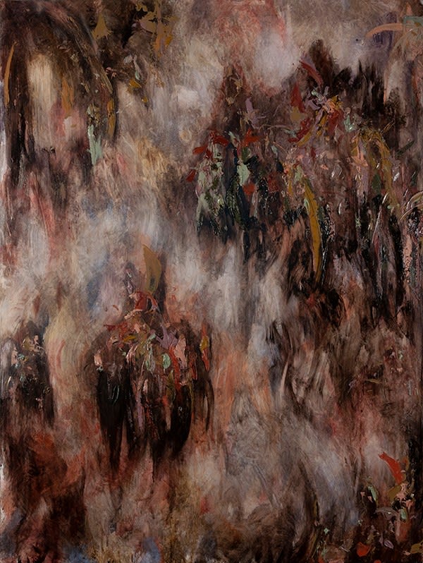 Christopher Horder The Forest & Birnam, 2019 Oil on Board 122 x 92cm