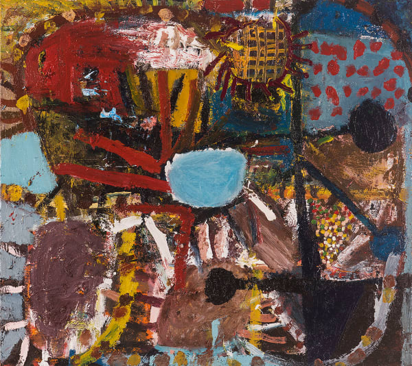 James Drinkwater Tesoro VII, 2022 Oil on Linen 82 x 92cm