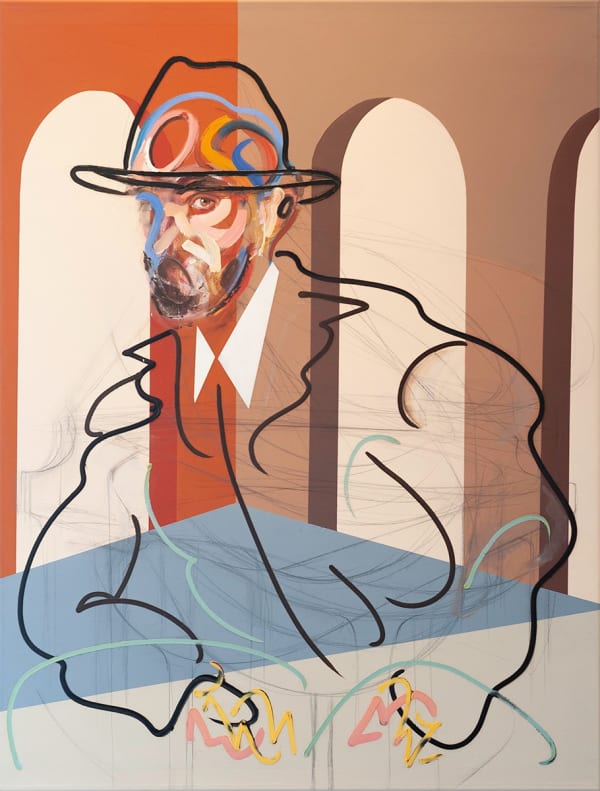 Loribelle Spirovski The Man From Brescia, 2018 Acrylic & oil on linen 122 x 92cm