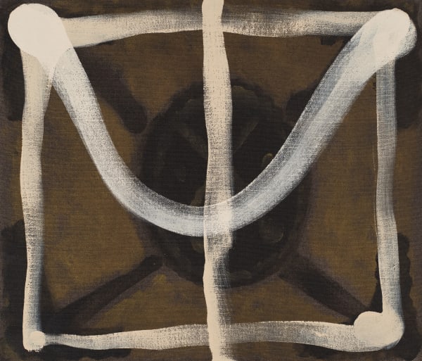 Lottie Consalvo And this (IV), 2025 Acrylic on linen, framed 61 x 71cm