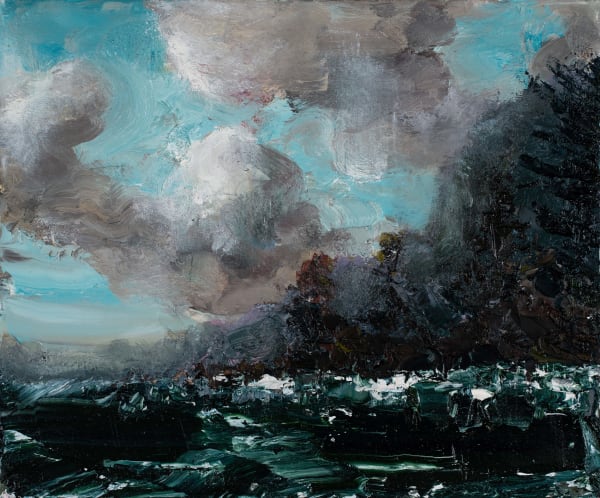 Paul Ryan JVR Sky 1, 2025 Oil on canvas 51 x 61cm