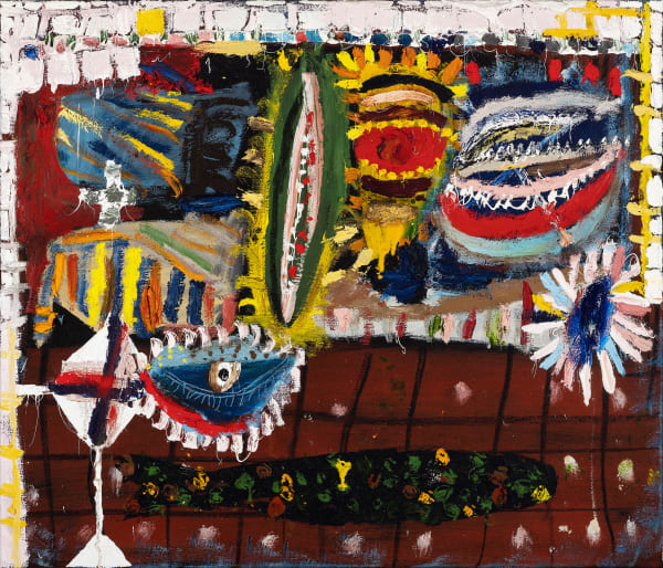 James Drinkwater Piano Nobile (reprise no.2), 2025 Oil on linen 60 x 70cm