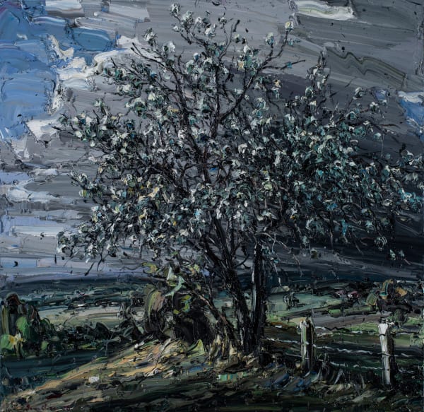 Jun Chen Grey Sky, 2018 Oil on Canvas 100 x 102cm