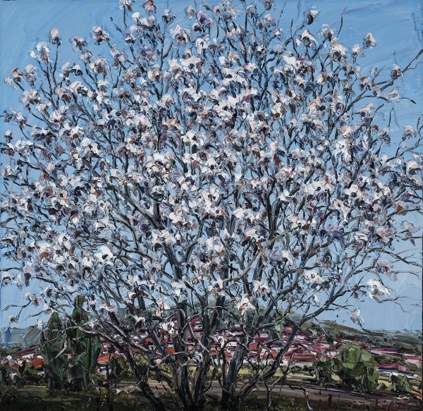 Jun Chen Small Hills, 2020 Oil on Canvas 100 x 102cm