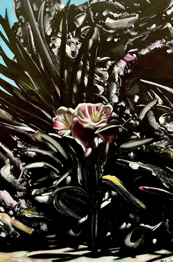 Matt Coyle My Garden, 2025 Acrylic on gessoed panel 30 x 20cm