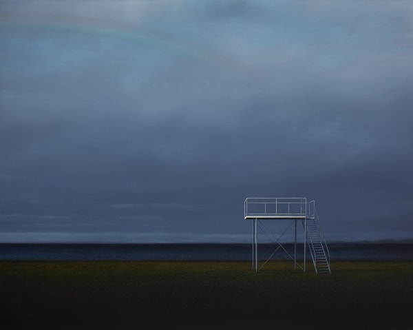 Adam Nudelman Still Drifting in the Oceans of History, 2019 Acrylic and oil on linen 112 x 152cm