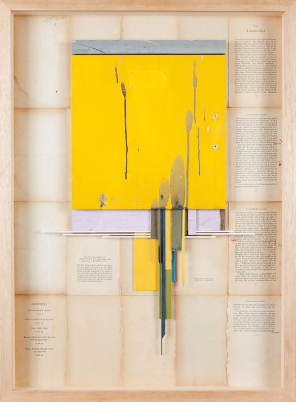 James Powditch Ground Zero , 2021 Mixed Media F. 76 x 56cm