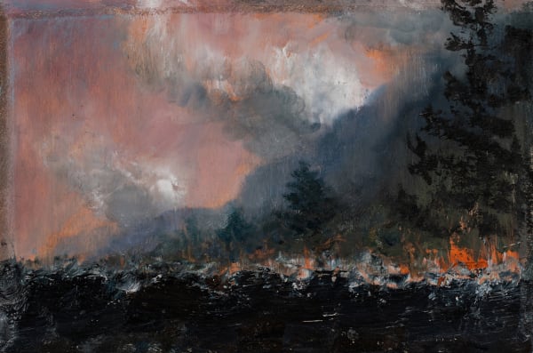 Paul Ryan Air North, 2025 Oil on gessoed panel 20 x 30cm