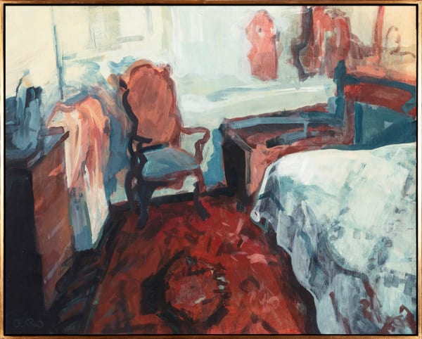 Renata Pari-Lewis Untitled XII, 2020 Acrylic on board 28 x 35cm