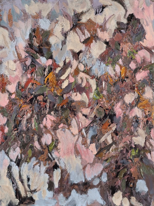 Christopher Horder Sparks of Nature XII, 2021 Oil on Board 60 x 45cm