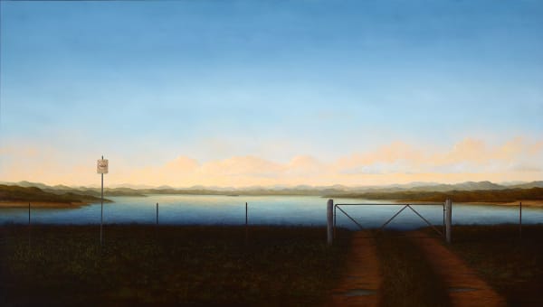 Adam Nudelman It's A Denial Who Would Refuse 2015 Oil on Linen 141x250cm