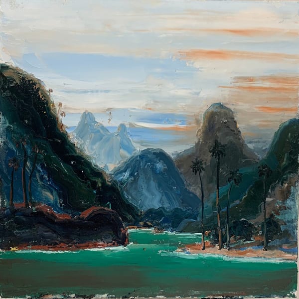 Paul Ryan The Tahitian Painting, 2019 Oil on Linen 122 x 122cm