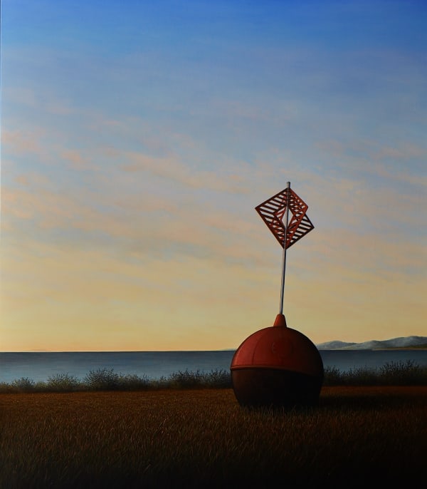 Adam Nudelman Drawn by the Promise of Endless Sea 2019 Acrylic and oil on linen 152x132cm